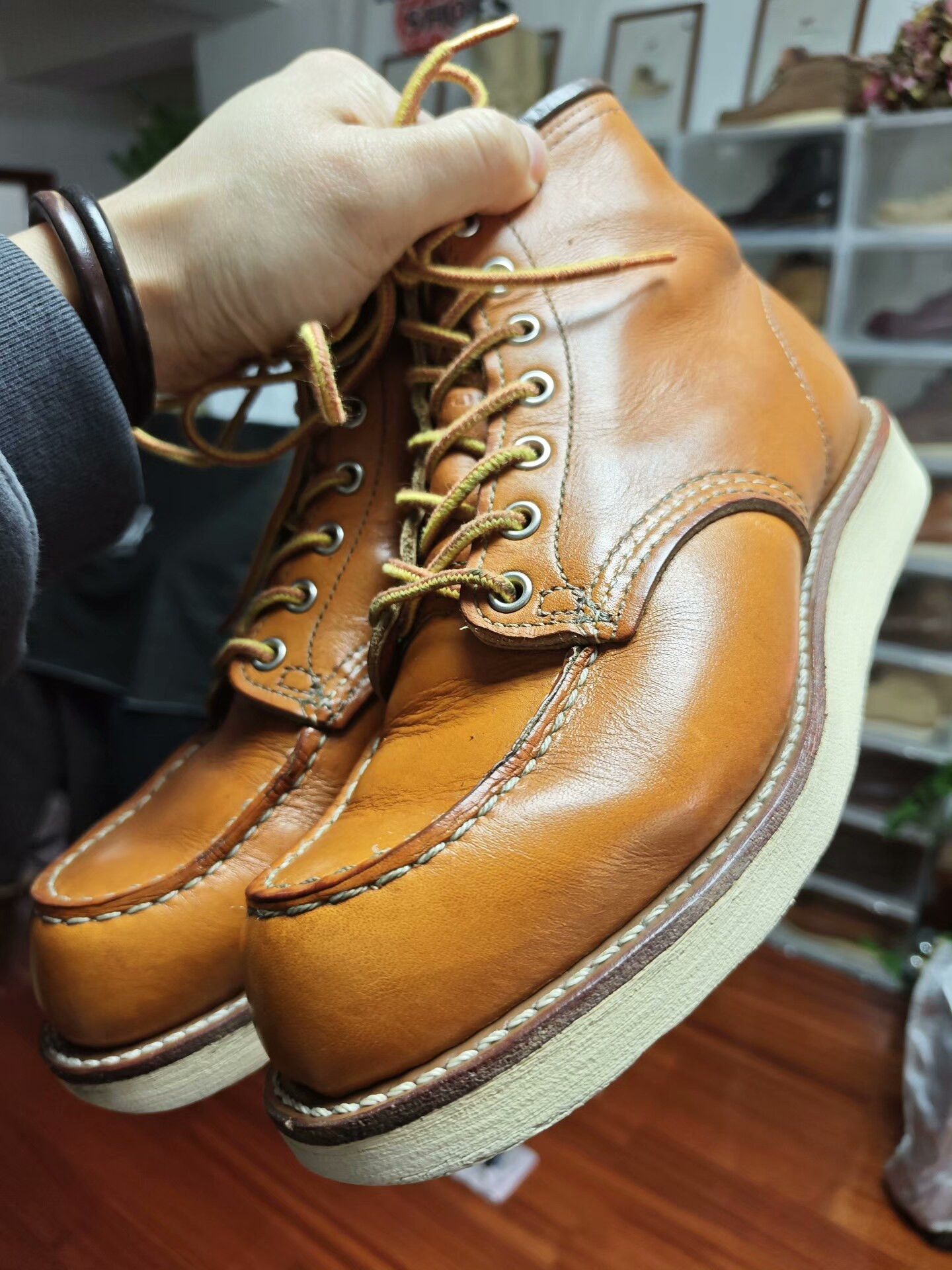 レッドウィング 9090　US7.5D (廃盤品) Red Wing REDWING JAPAN EXCLUSIVE Discontinued 9090 Girard Boots