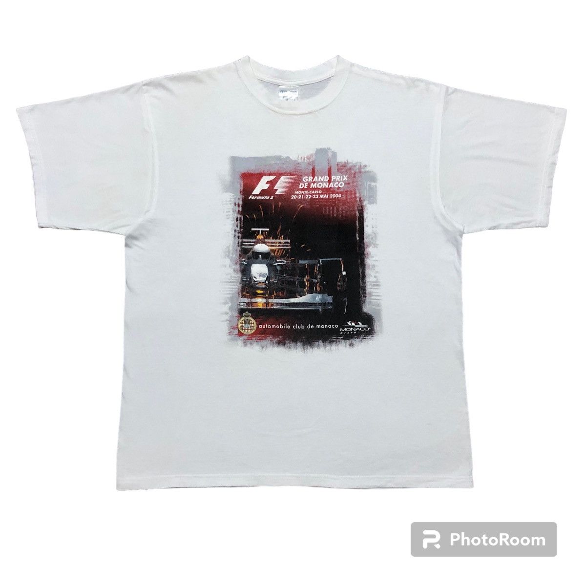 Formula 1 × Vintage Rare‼️🔥Vintage Formula 1 Grand Prix De Monaco T-Shirt Size US M / EU 48-50 / 2 - 1 Thumbnail