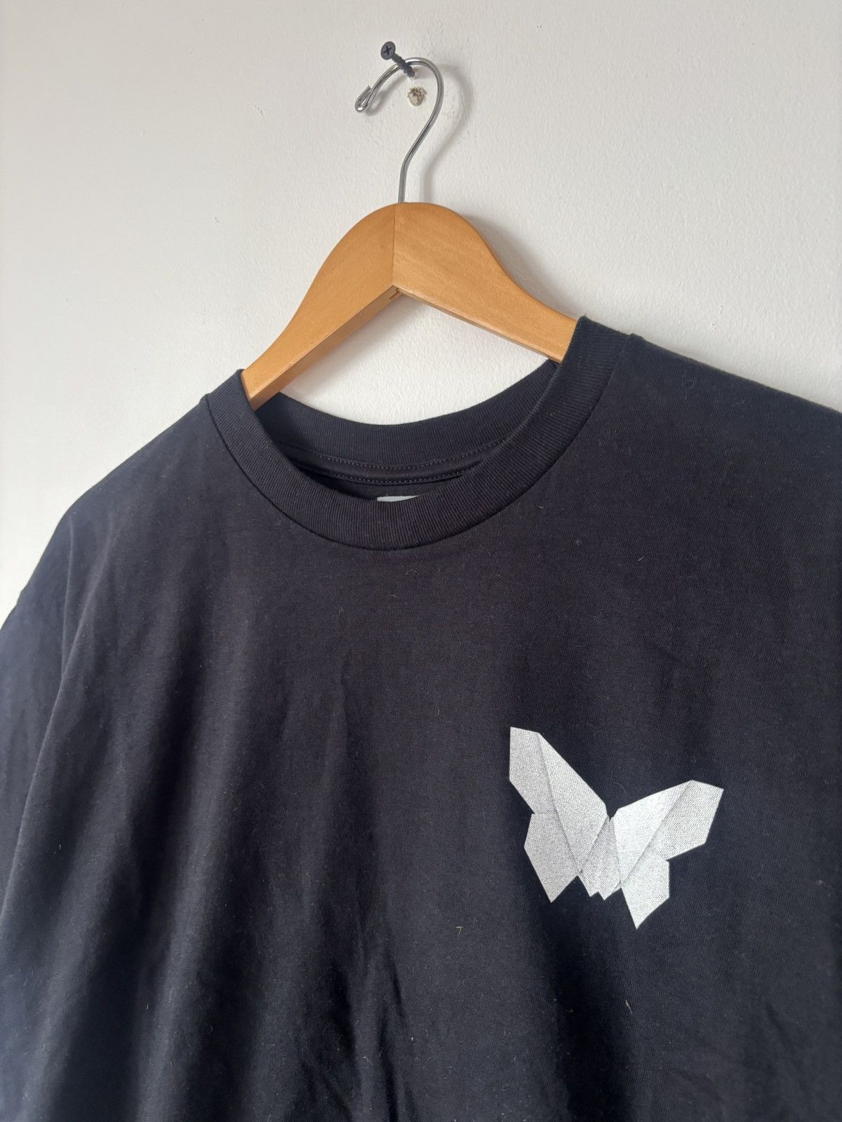 Other Redacted butterfly tee Black Large L Size US L / EU 52-54 / 3 - 3 Thumbnail