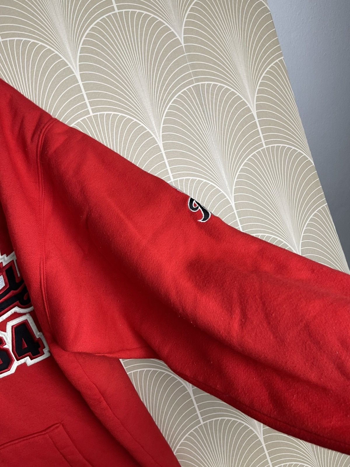 Japanese Brand × Vintage VINTAGE Y2K FB COUNTY HOODIE RED COLOUR Size US L / EU 52-54 / 3 - 8 Thumbnail