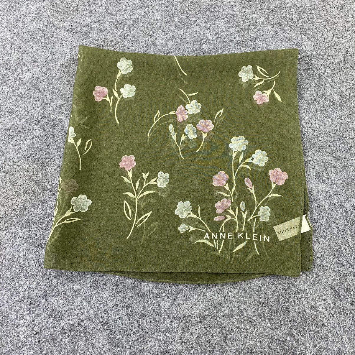 Anne Klein × Vintage Anne Klein Handkerchief / Bandana / Neckerchief-B510 Size ONE SIZE - 5 Thumbnail