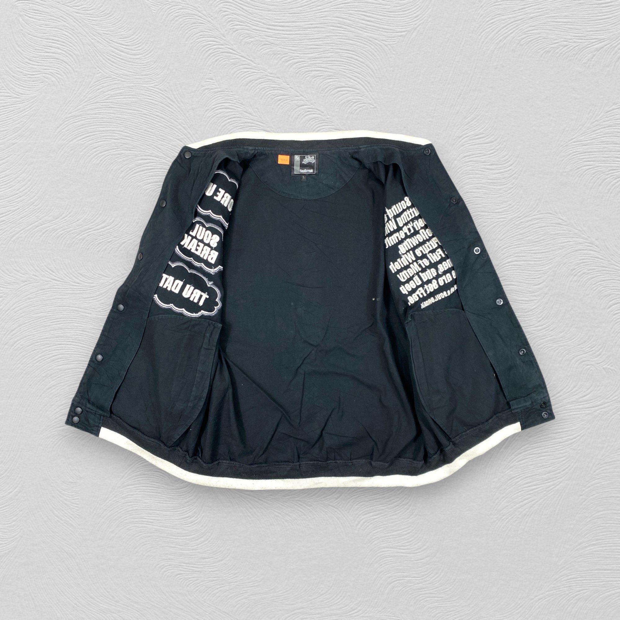 Japanese Brand Soulbreak Varsity Jacket -J145 Size US S / EU 44-46 / 1 - 3 Thumbnail