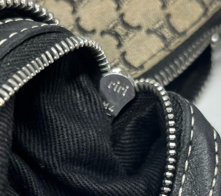 Celine AUTHENTIC CELINE MONOGRAM CANVAS HOBO SHOULDER BAG Size ONE SIZE - 19 Thumbnail