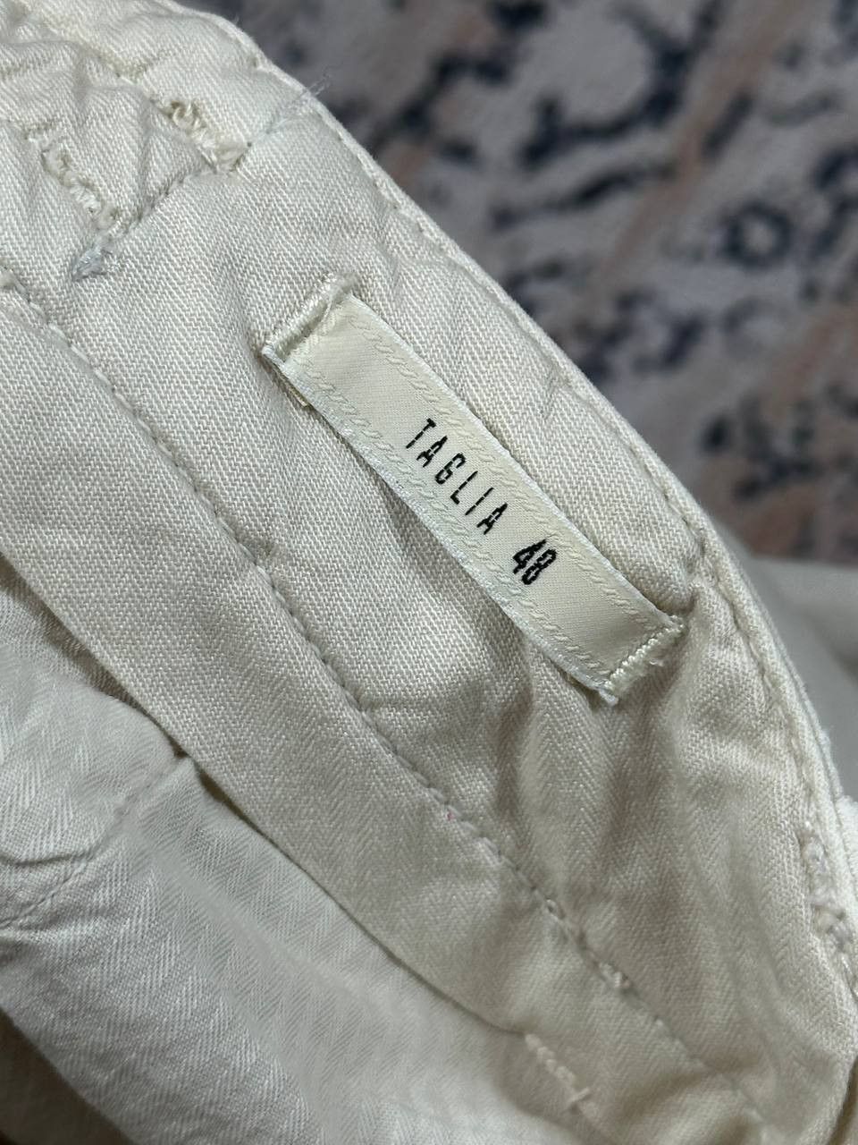 Designer Luxury Briglia 1949 Linen Chino Pants Made In Italy Size US 32 / EU 48 - 9 Thumbnail