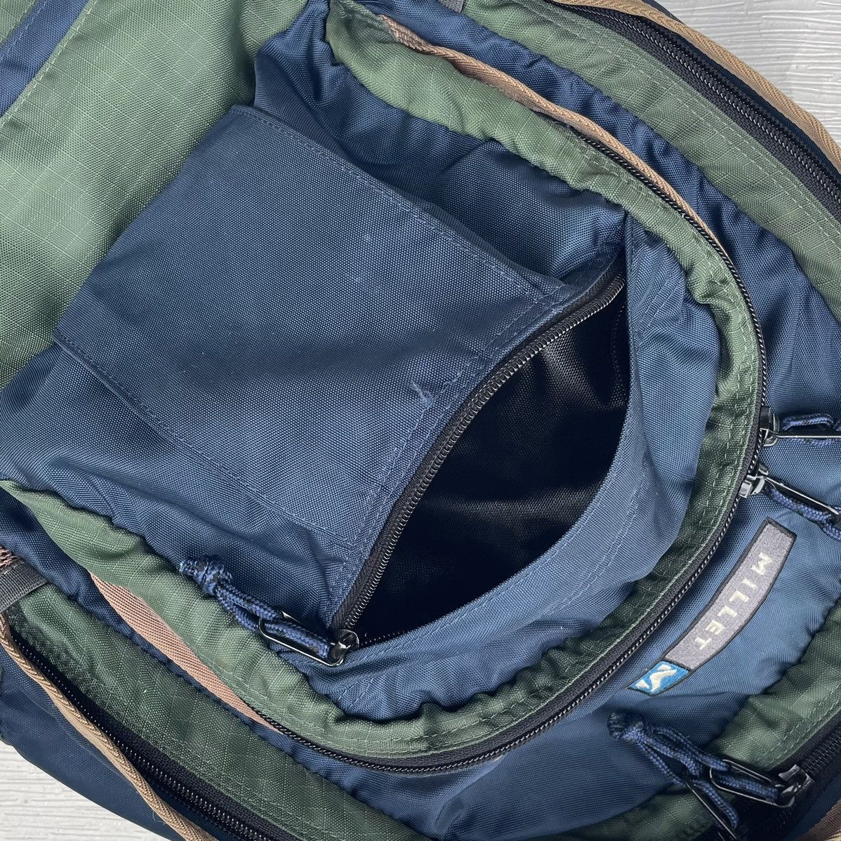 Vintage Vintage Millet Multi Colour Small Backpack Size ONE SIZE - 13 Thumbnail