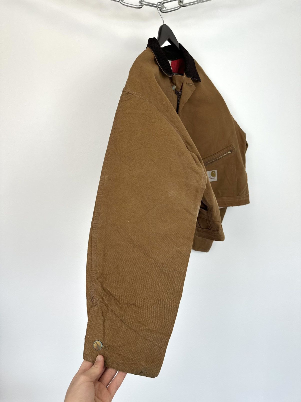 Carhartt Vintage 70s Carhartt USA Cropped Boxy Baggy Detroit Jacket Size US M / EU 48-50 / 2 - 10 Thumbnail