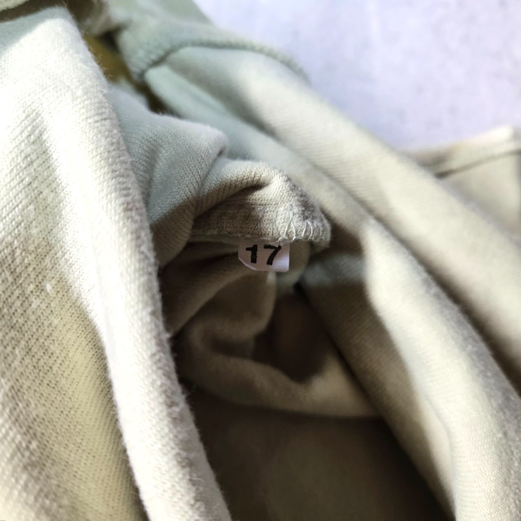 Olive Anne Lewin Robe Women Green Olive Kaftan Mock Neck Long Sleeve Button Front Size M Medium Adult Sleepwear Soft Polyester Viscose Fleece Size M / US 6-8 / IT 42-44 - 6 Thumbnail