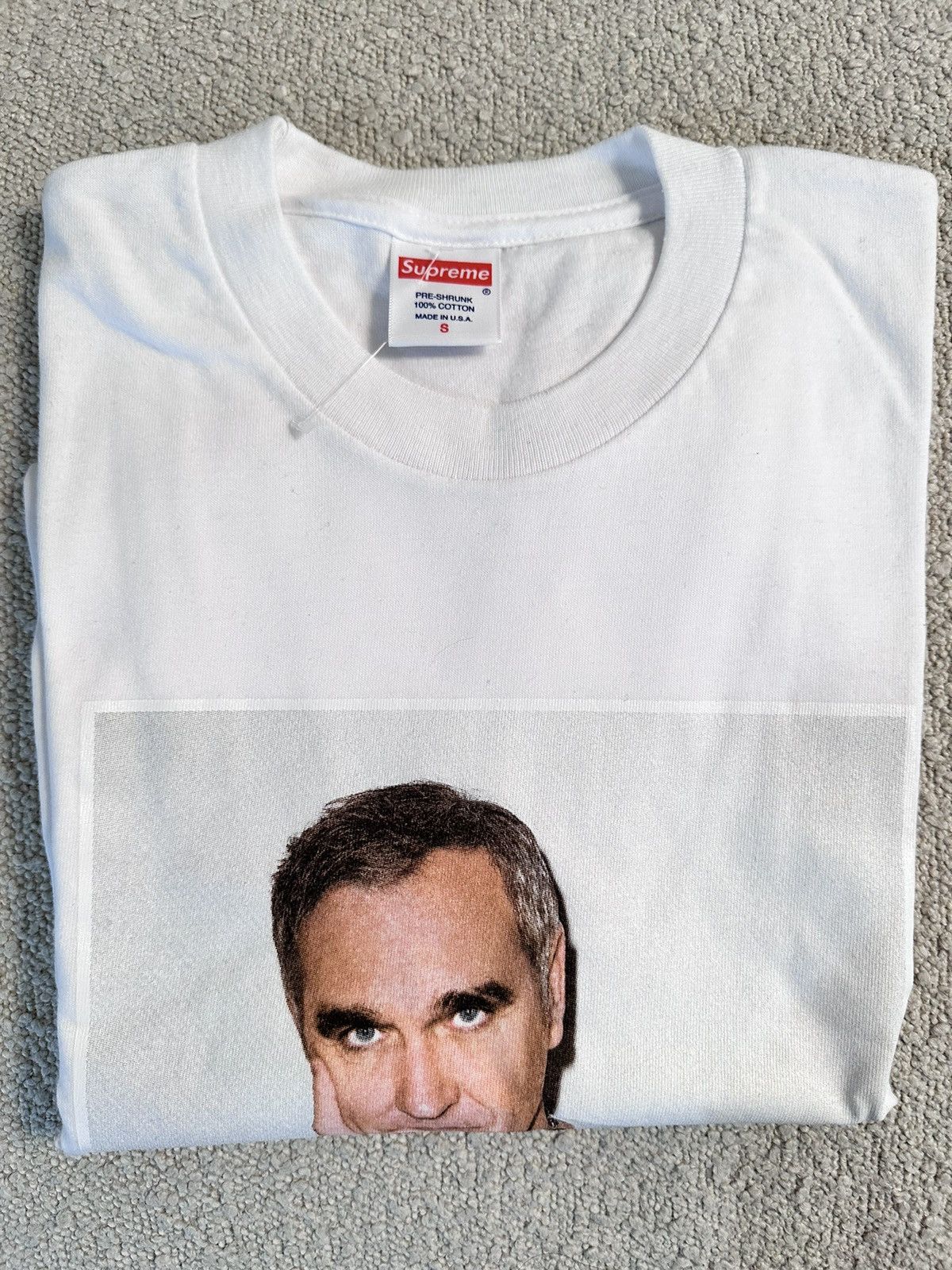 Supreme Supreme Morrissey Photo tee White Small [NEW] Size US S / EU 44-46 / 1 - 4 Thumbnail