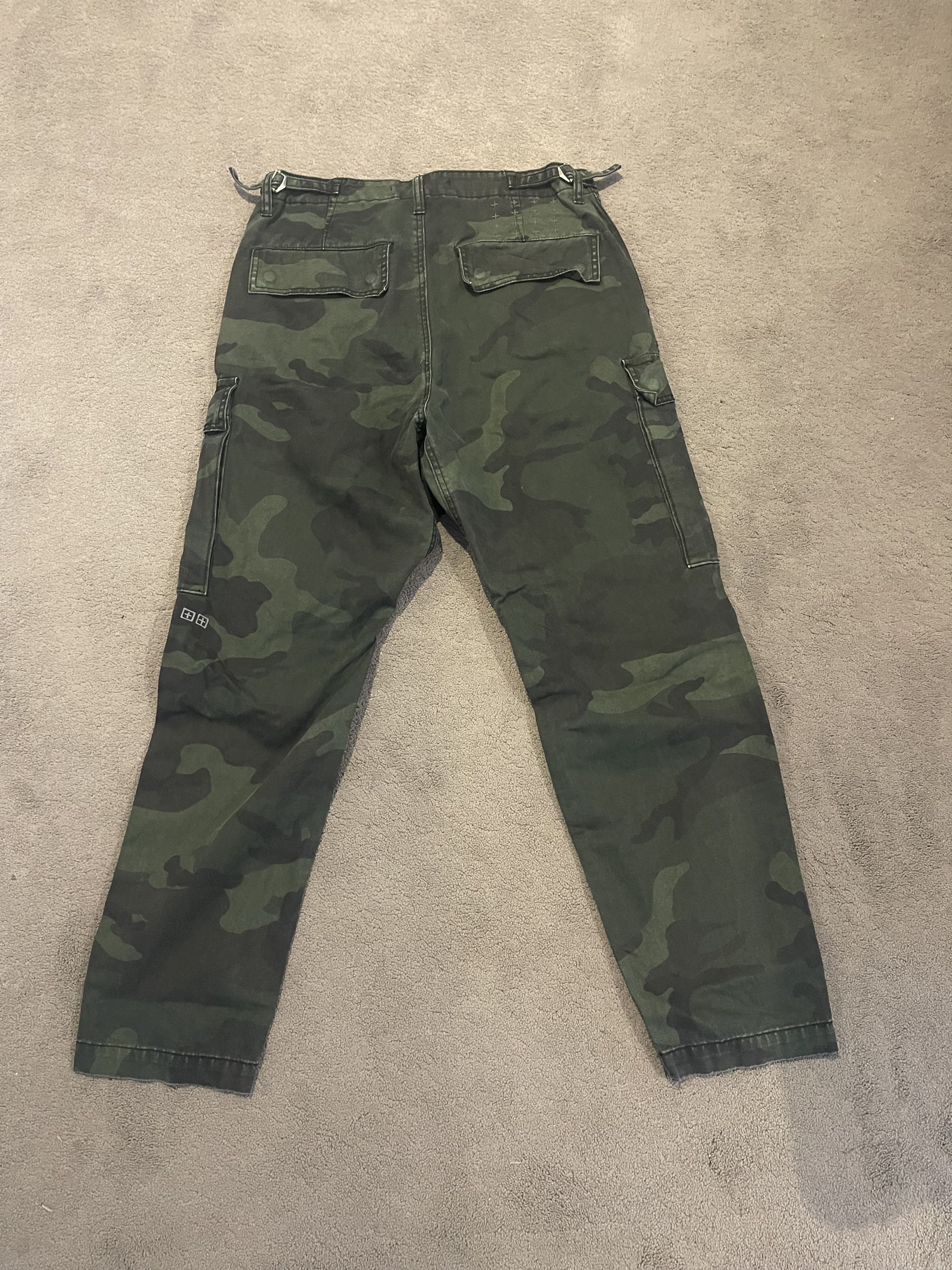 Ksubi Authentic Ksubi Camo Cargo Pants Size US 32 / EU 48 - 2 Thumbnail