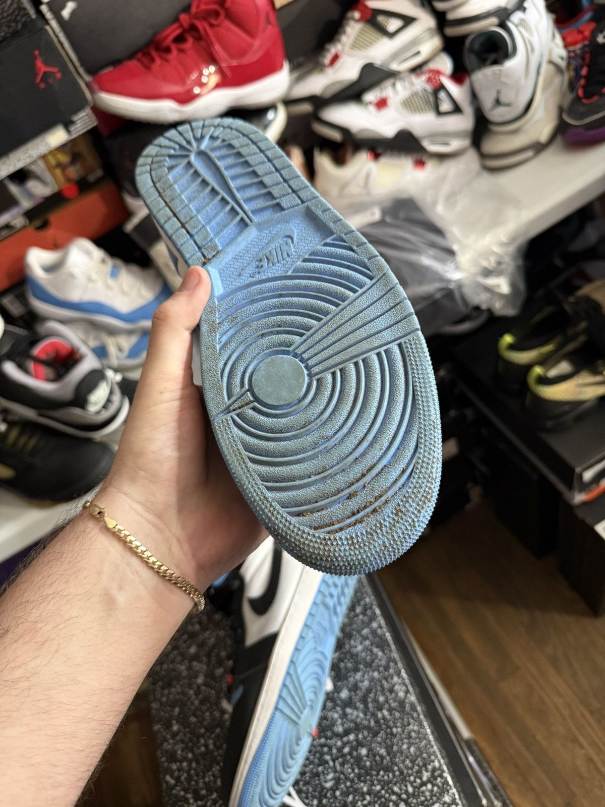 Jordan Brand Jordan retro 1 unc toe sz 10 Size US 10 / EU 43 - 5 Thumbnail