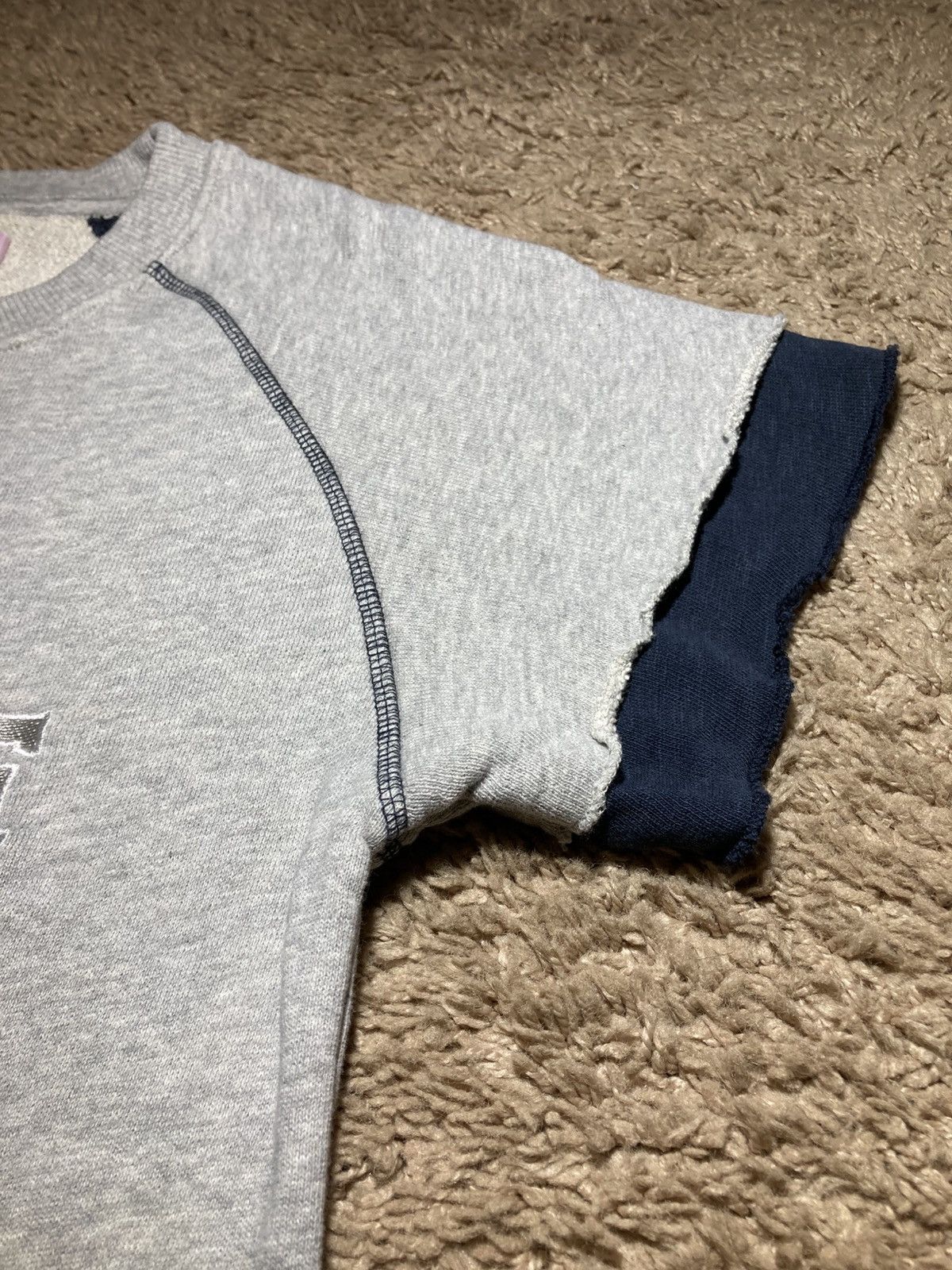 Martine Rose SS24 Martine Rose Sports Cut Off Sleeve Raglan Sweater Size US S / EU 44-46 / 1 - 5 Thumbnail