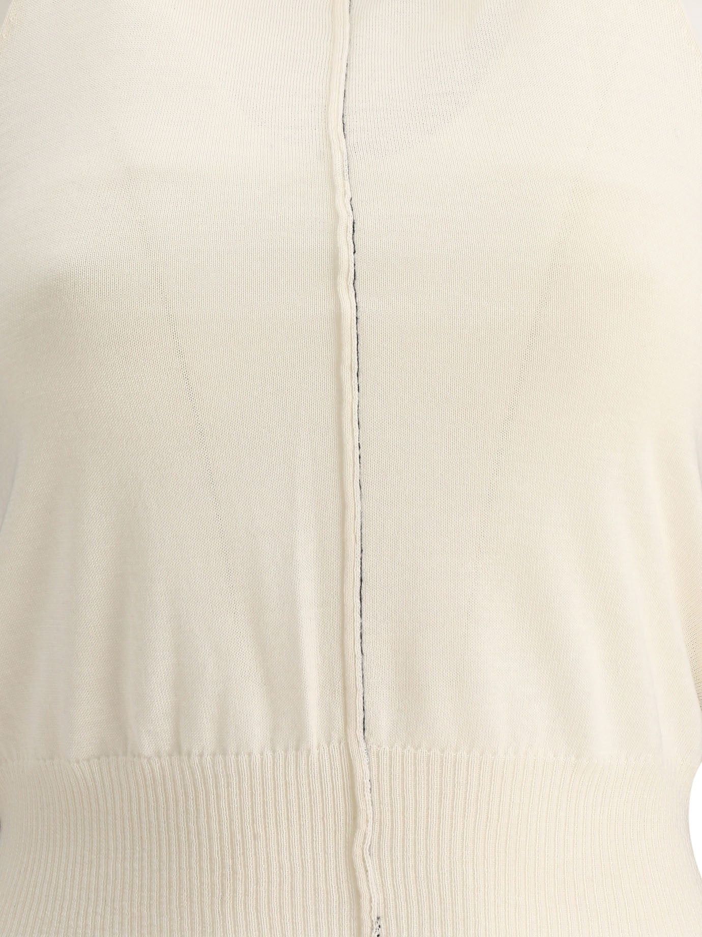 Amiri o1y0425 Cashmere Blend Vest in Ivory Size XS / US 0-2 / IT 36-38 - 4 Thumbnail