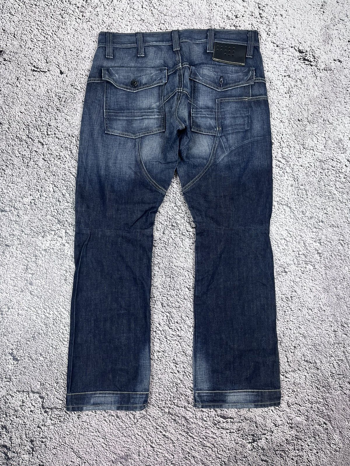 G-Star Vintage Japanese G Star Double Knee Jeans Pants Workwear Size US 34 / EU 50 - 7 Thumbnail