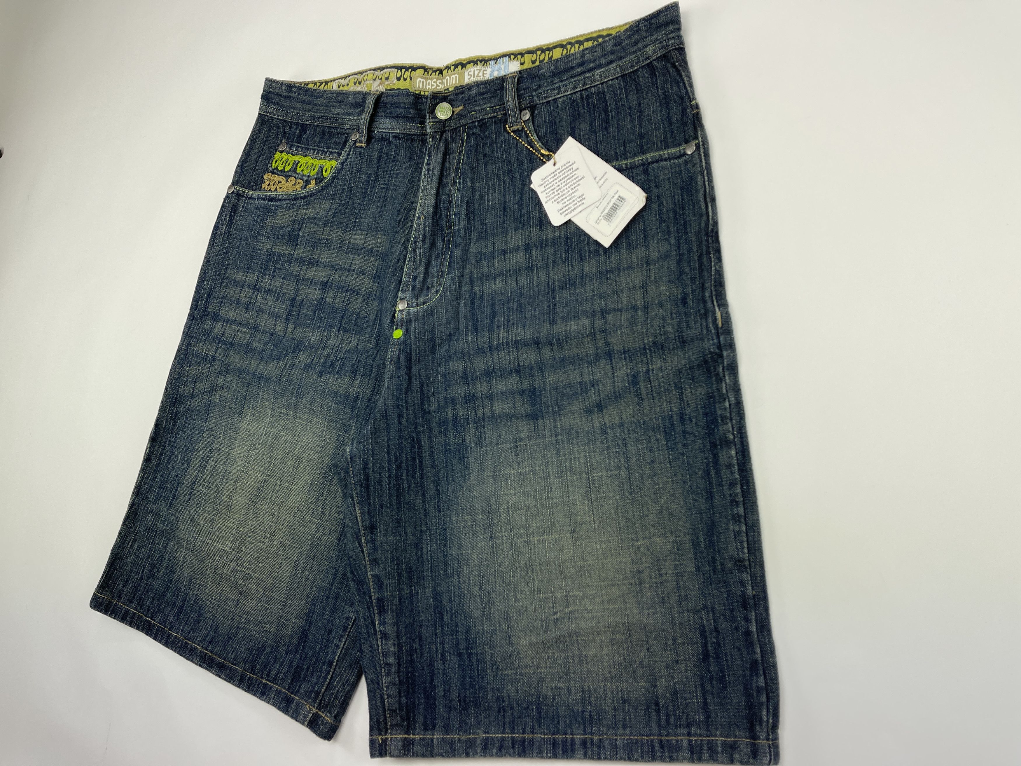 Vintage Mass DNM jeans shorts, vintage hip hop, 90s, skater, size 36 Size US 36 / EU 52 - 8 Thumbnail