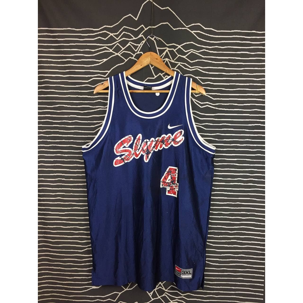 Nike Vtg Nike Athletic Basketball Jersey Tank Top Size US XL / EU 56 / 4 - 2 Thumbnail