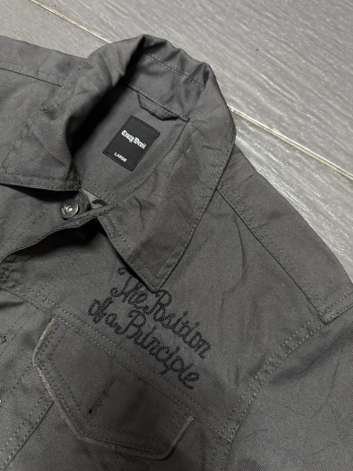 If Six Was Nine × Japanese Brand JAPANESE BRAND CRAZY DEVIL LIGHT EMBROIDERY JACKET Size US M / EU 48-50 / 2 - 3 Thumbnail