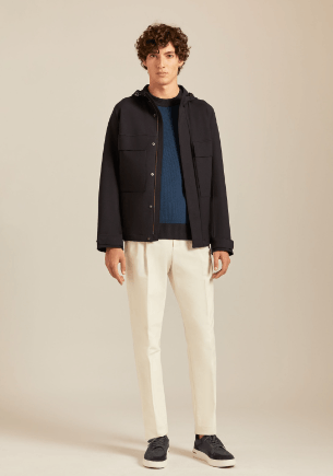 Loro Piana o1loc1c1023 Sweater in Blue Size US L / EU 52-54 / 3 - 5 Thumbnail
