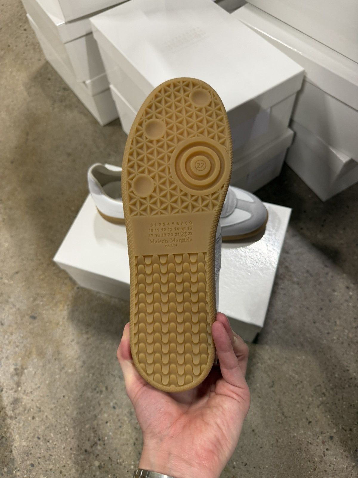 Maison Margiela Maison Margiela Replica Sneaker GATS NEW 900$ Size US 11 / EU 44 - 4 Thumbnail