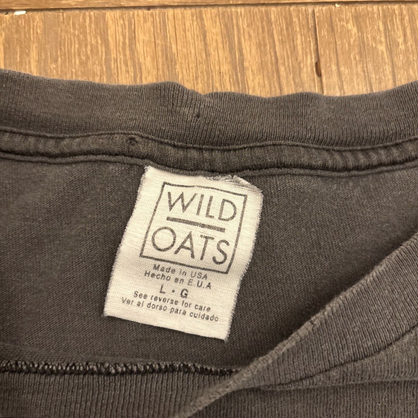 Vintage VINTAGE Wild Oats T-Shirt Size L Distressed Alien Graphic 1997 Mens? Women? Size US L / EU 52-54 / 3 - 3 Thumbnail