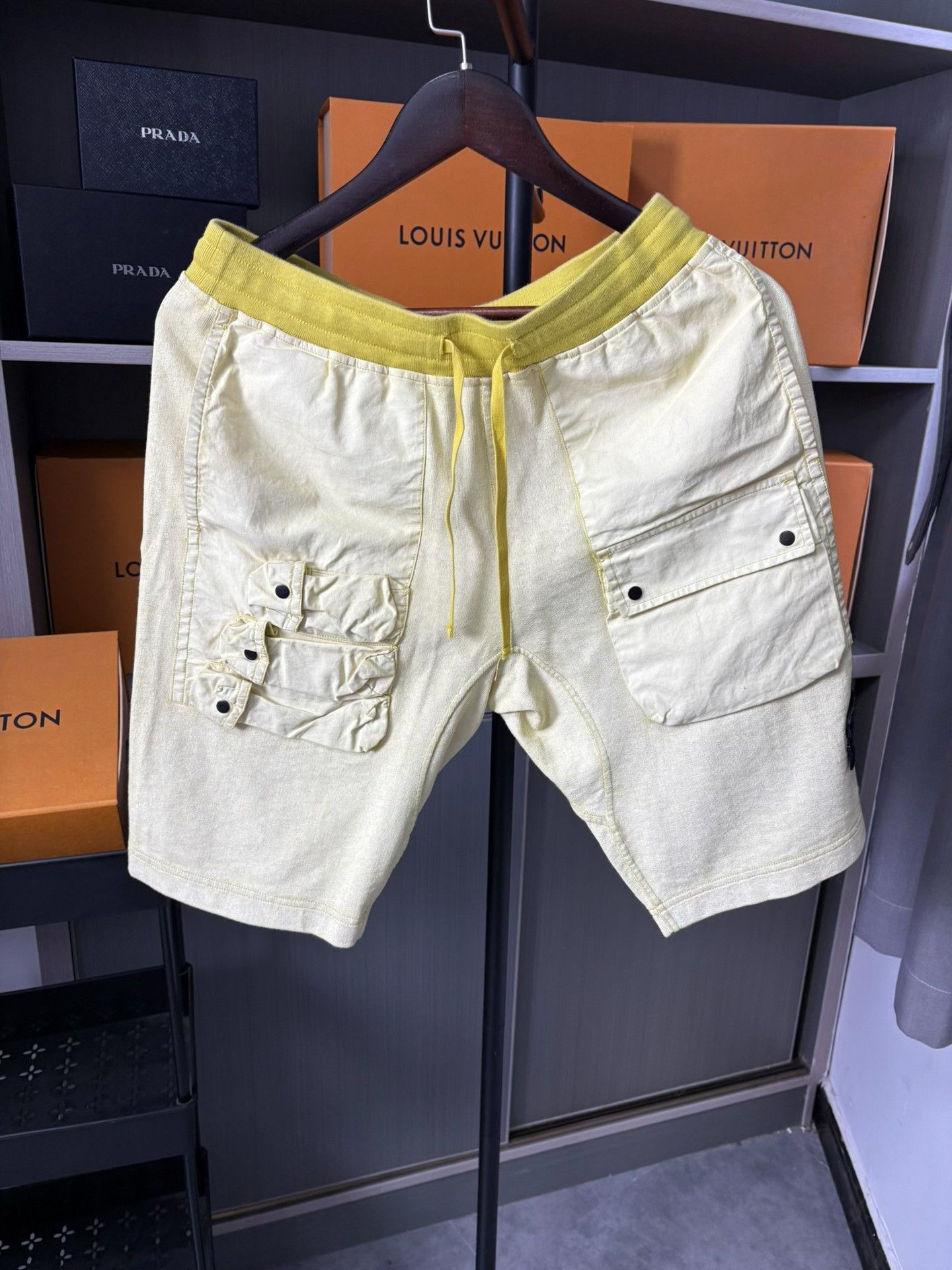 Stone Island Stone Island Yellow Casual Pants S Men Size US 30 / EU 46 - 1 Thumbnail