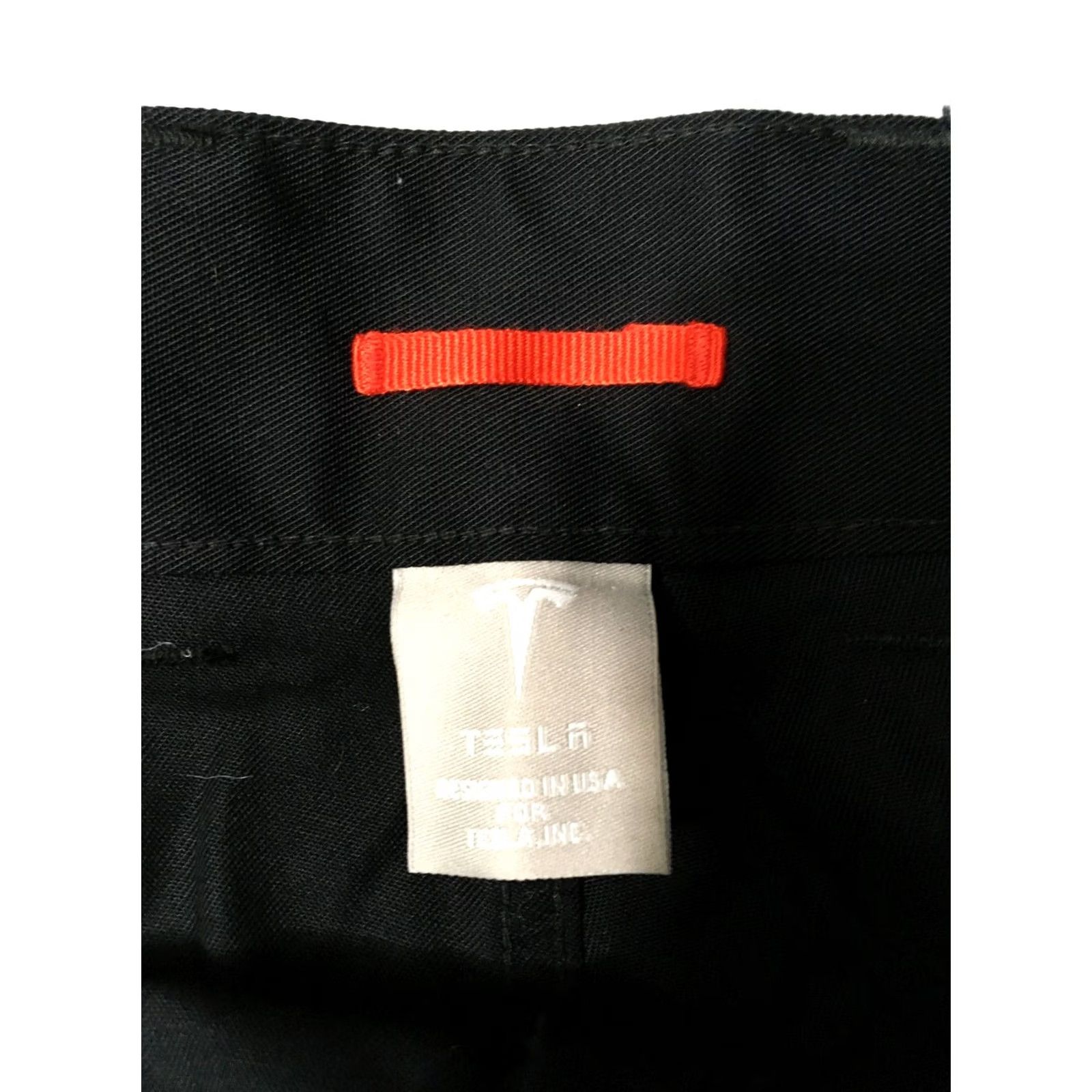 Vintage Tesla Pants Men's Size 42 X 30 Black Flat Front Chino Work Uniform Size US 42 / EU 58 - 7 Thumbnail