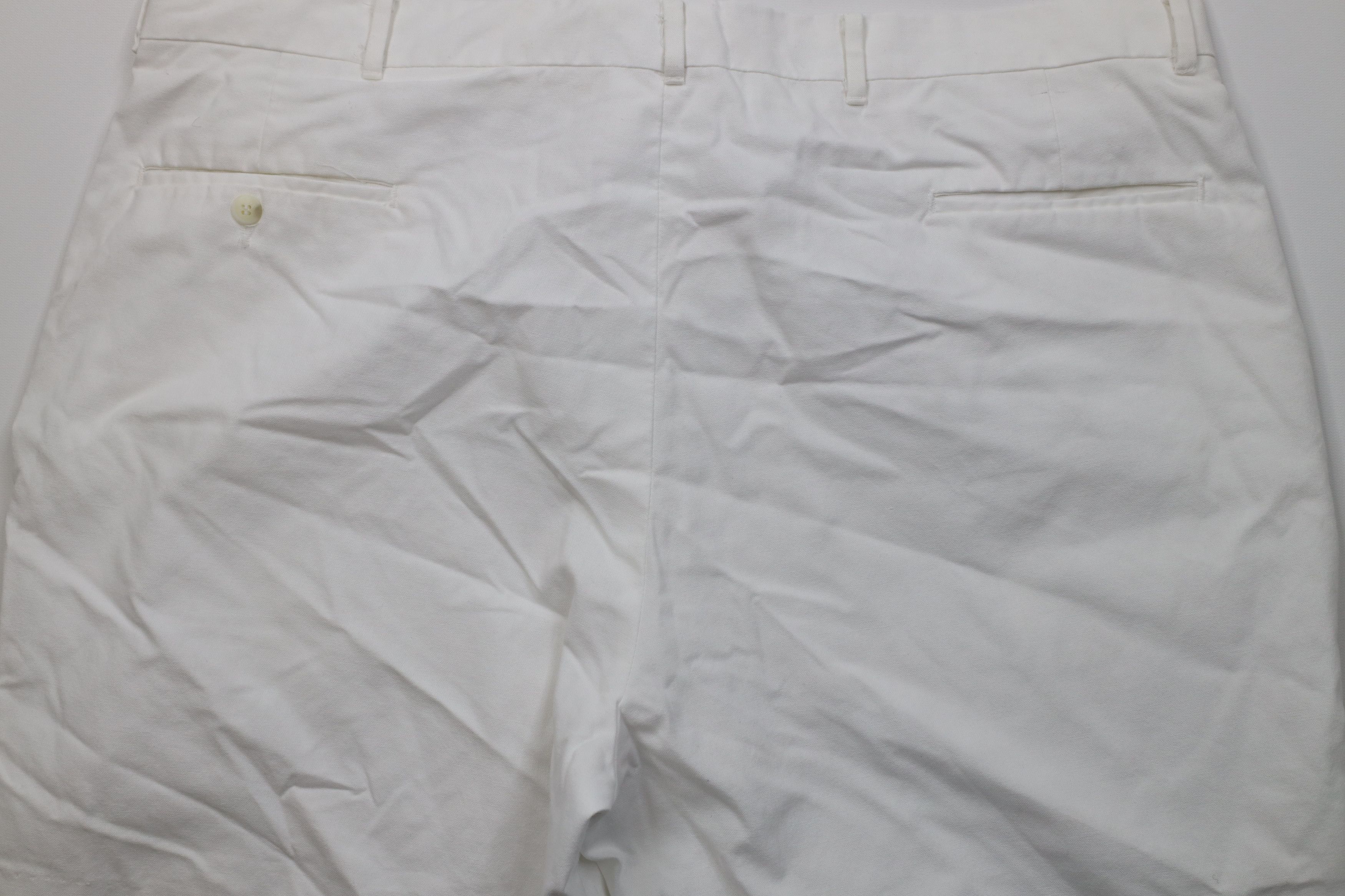 Vintage Vintage 90s Streetwear Knee Knit Chino Golf Shorts White USA Size US 42 / EU 58 - 11 Thumbnail