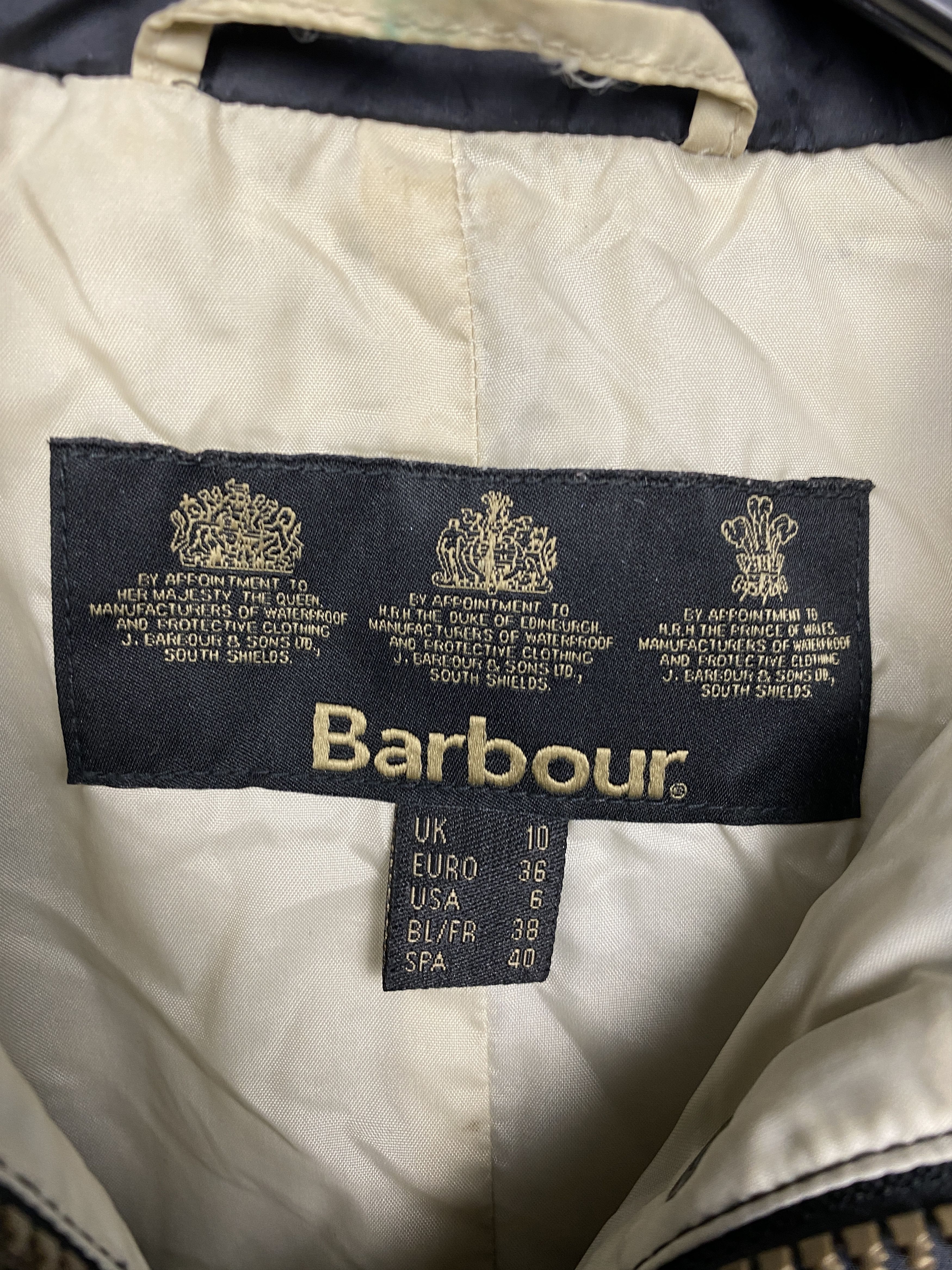 Barbour Barbour Flyweight Cavalry Vintage Mens Quilted Jacket Size M / US 6-8 / IT 42-44 - 3 Thumbnail