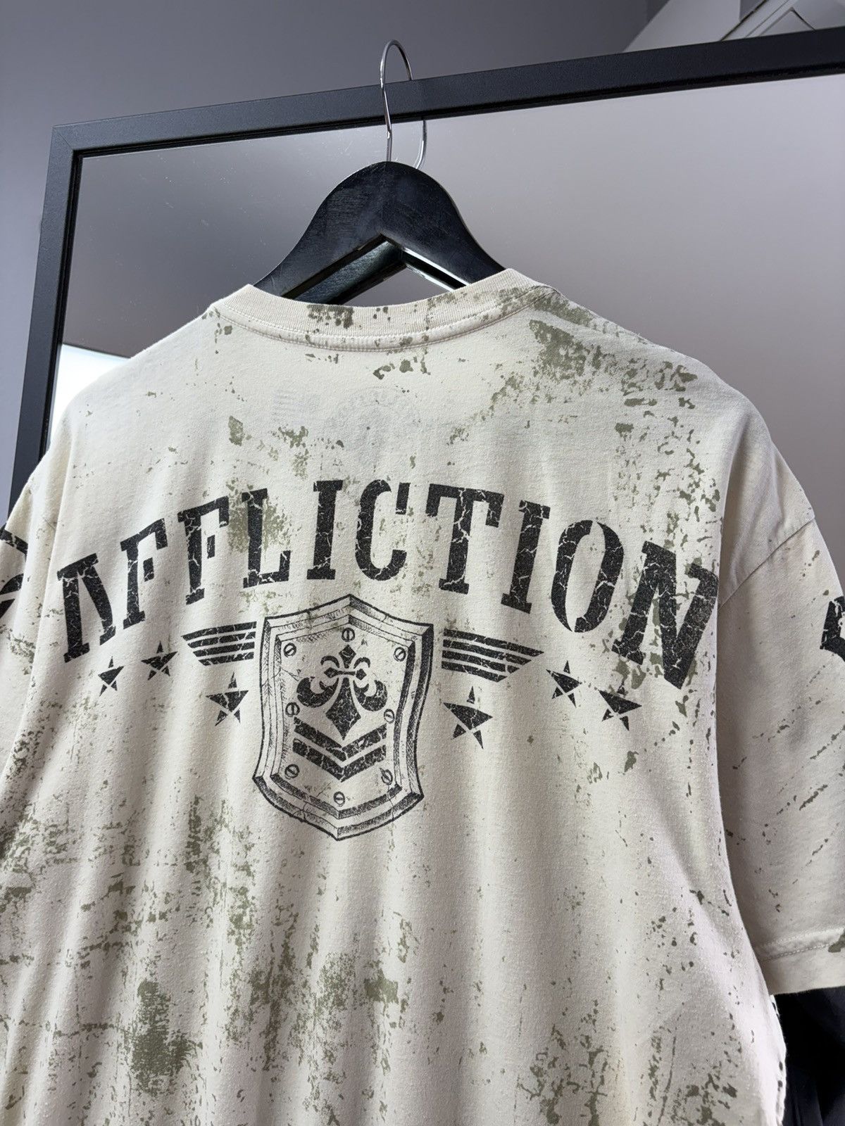 Affliction Affliction Skull T Shirt Y2K Vintage MMA Graphic Archive Tee Size US XL / EU 56 / 4 - 10 Thumbnail