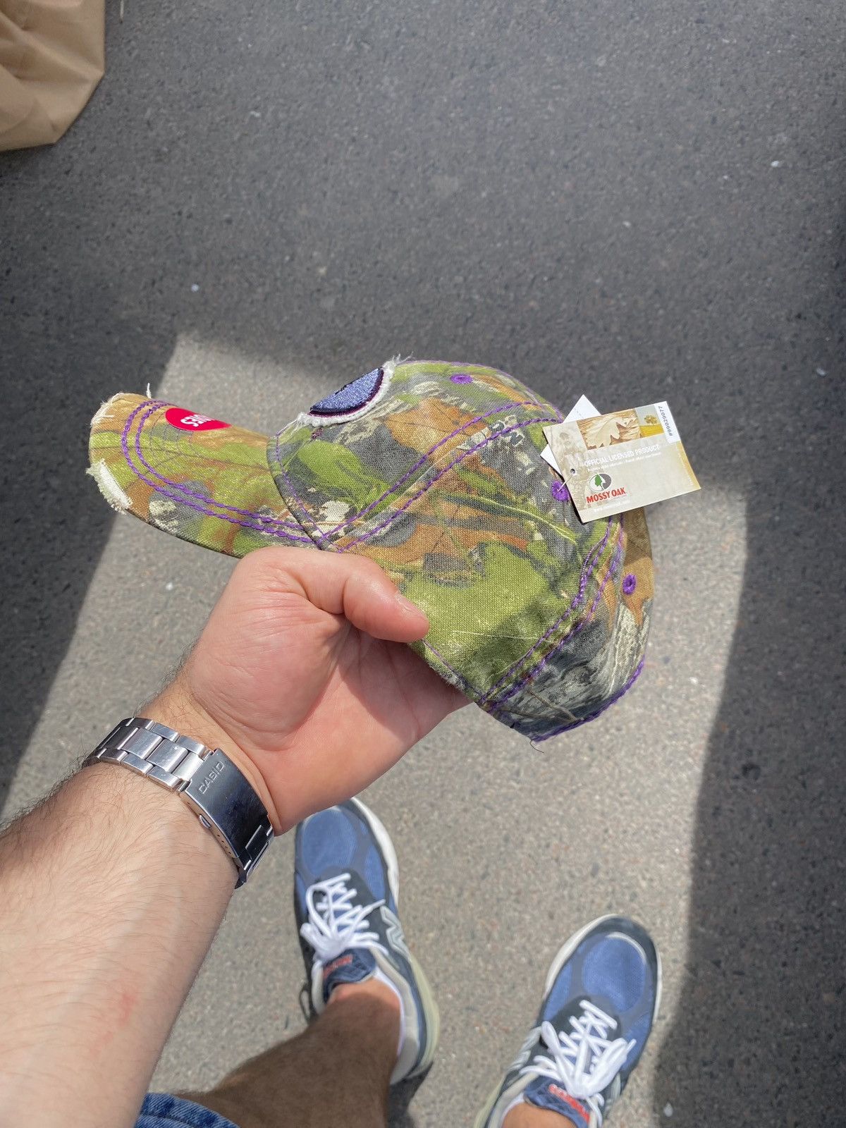 NASCAR × Realtree NASCAR Realtree Distressed Racing Hat Cap Size ONE SIZE - 4 Thumbnail