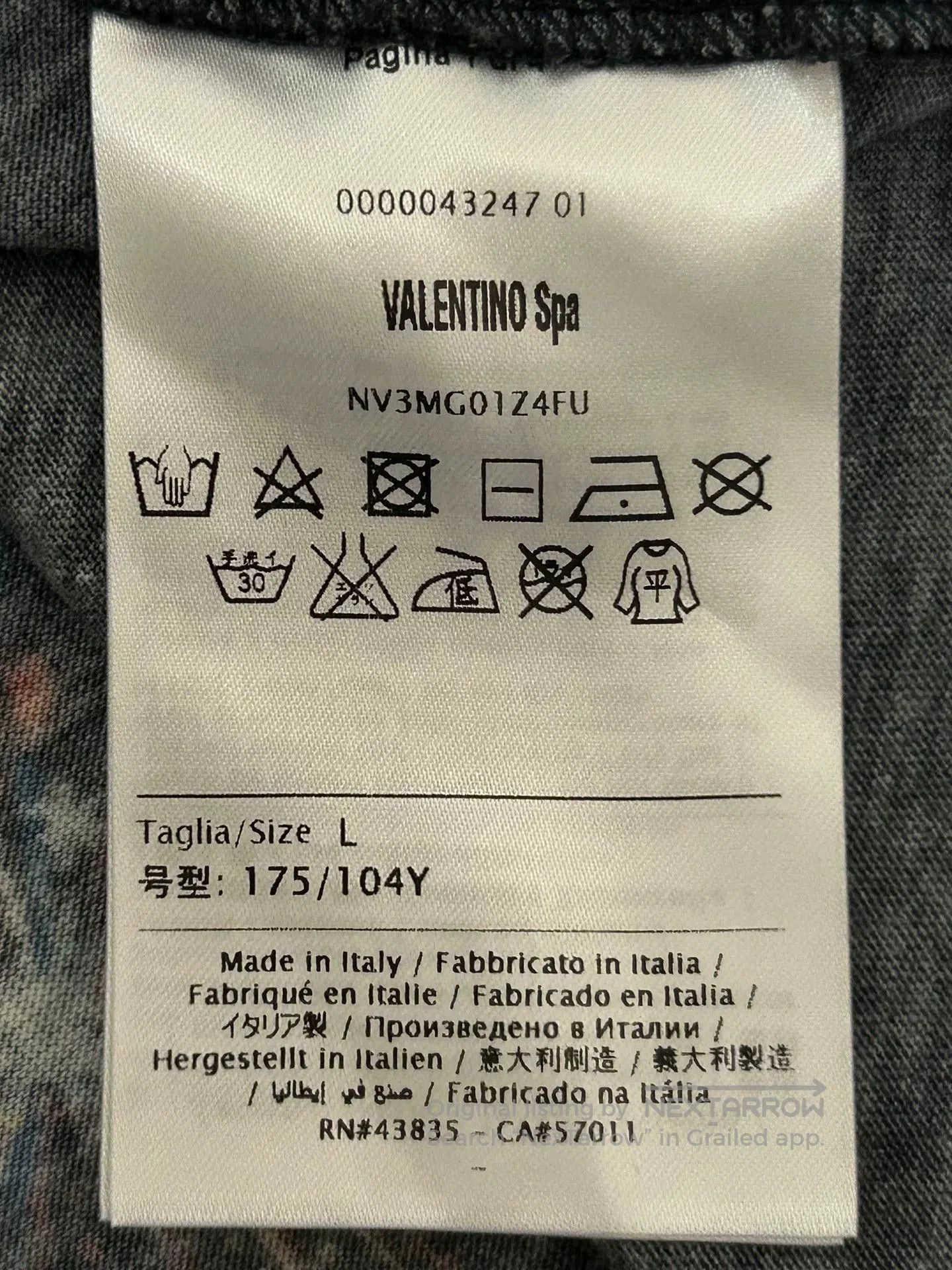 Valentino Valentino Short Sleeve Firework T-Shirt. Size US L / EU 52-54 / 3 - 8 Thumbnail