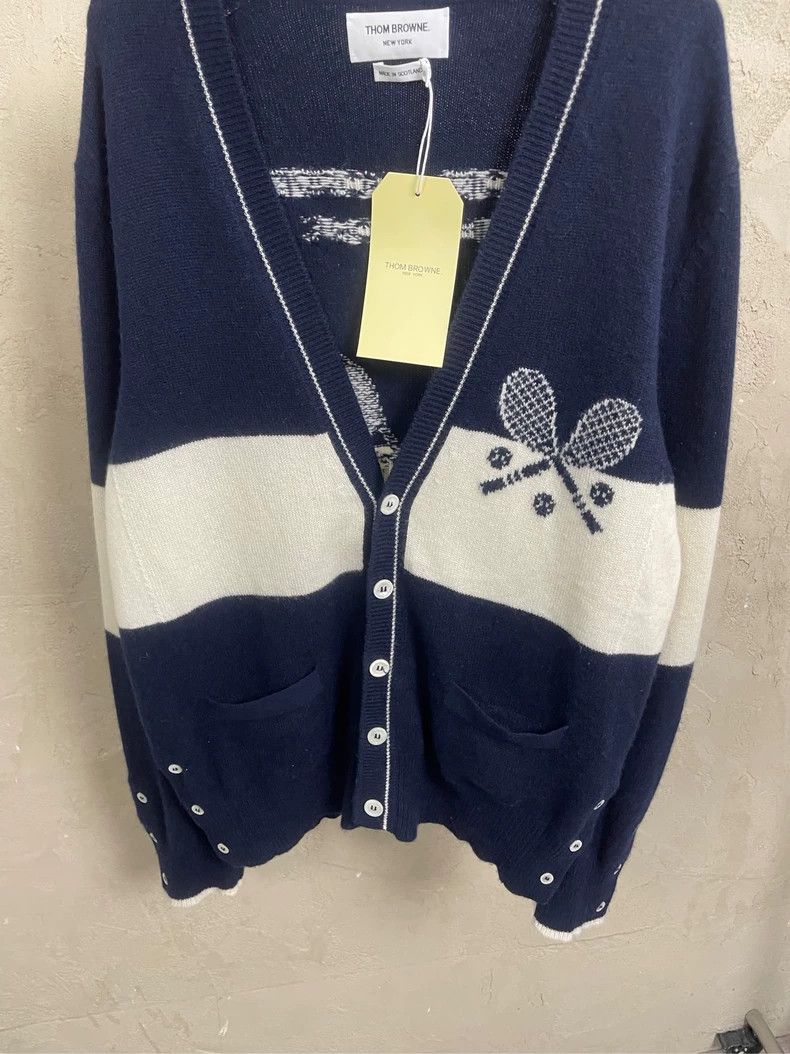 Thom Browne Thom Browne size1 Cashmere cardigan sweater Size US S / EU 44-46 / 1 - 4 Thumbnail