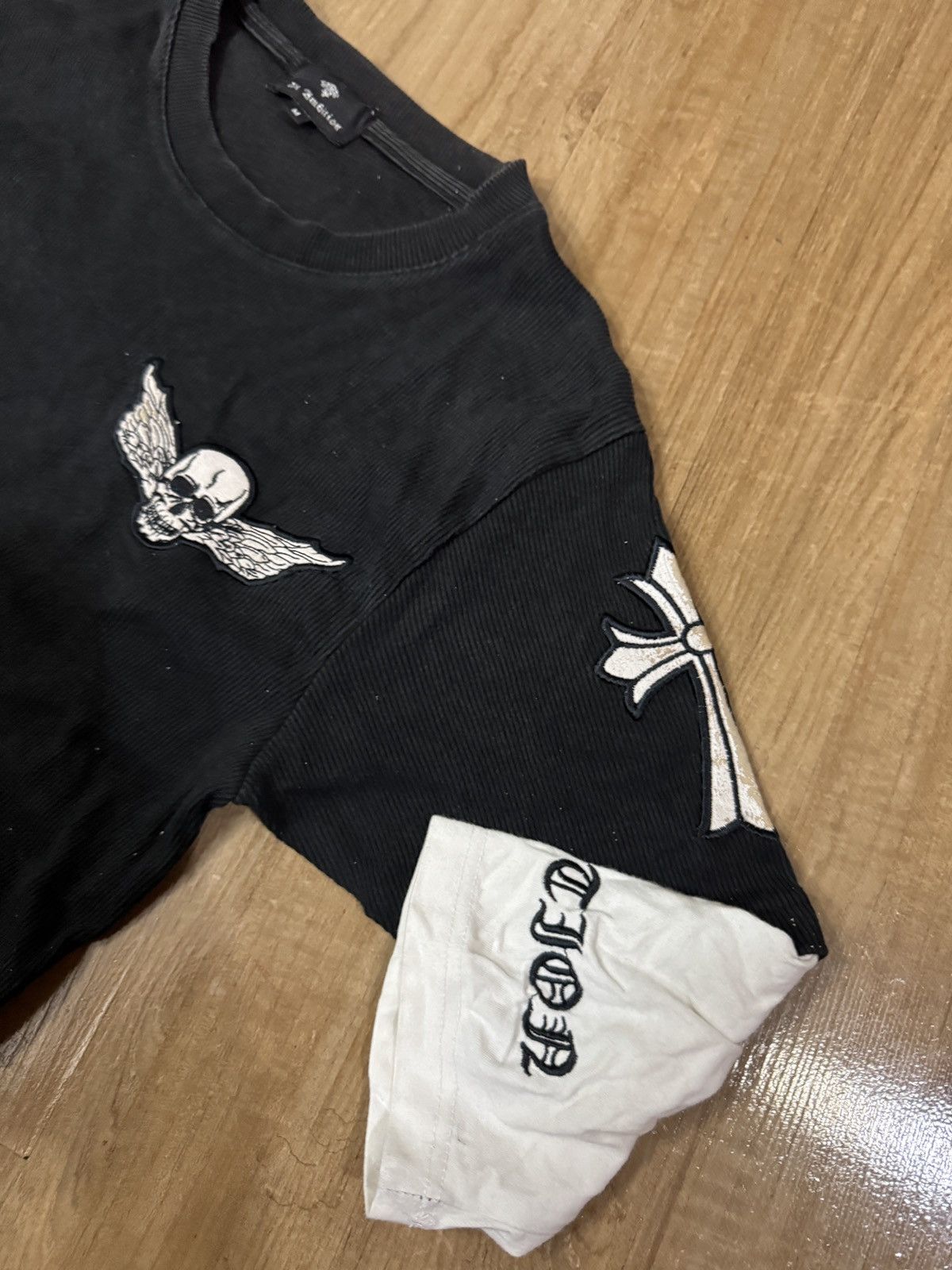 If Six Was Nine Be Ambition Chrome Hearts Style Tshirt Size US M / EU 48-50 / 2 - 3 Thumbnail