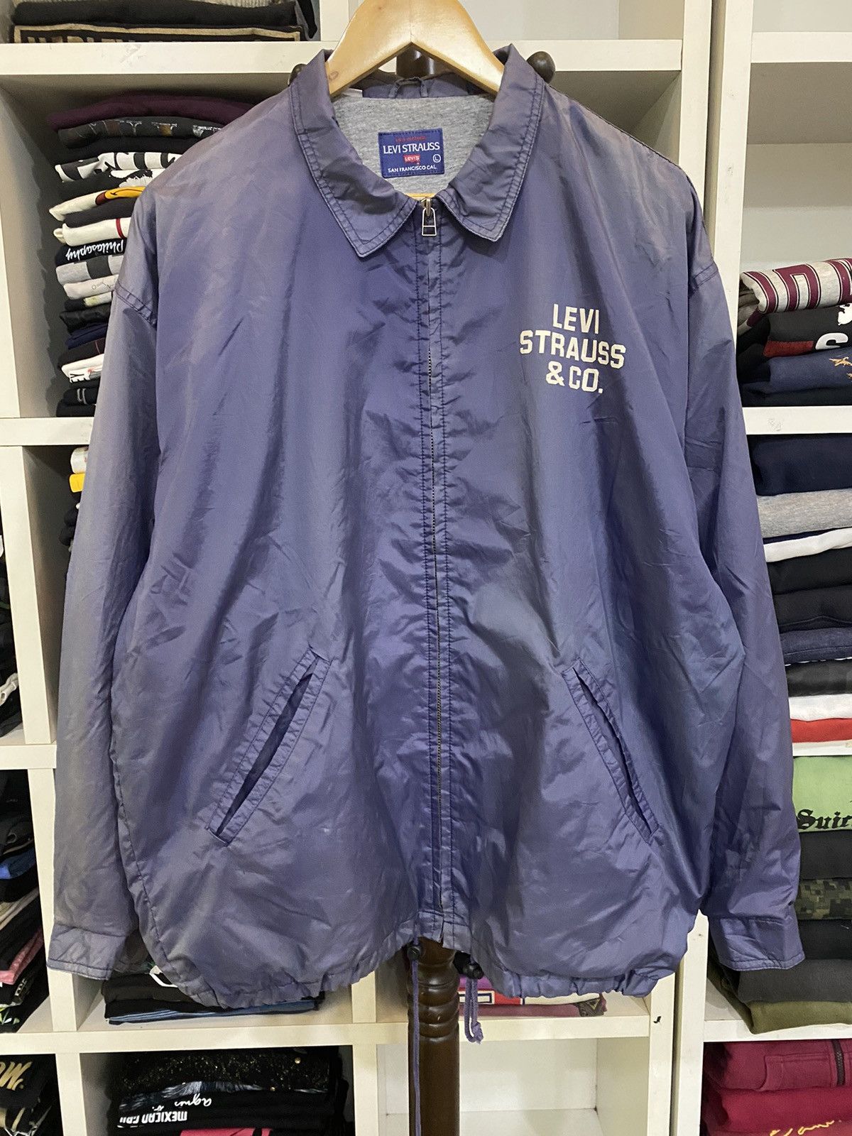 Levi's × Vintage Vintage Levis Windbreaker Size US L / EU 52-54 / 3 - 3 Thumbnail