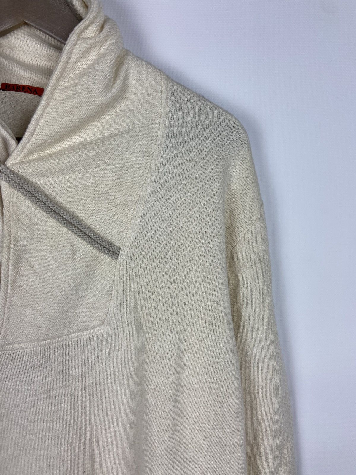 Barena × Designer Barena Shawl Collar Duffle Mens Beige Sweater Luxury Size US M / EU 48-50 / 2 - 8 Thumbnail