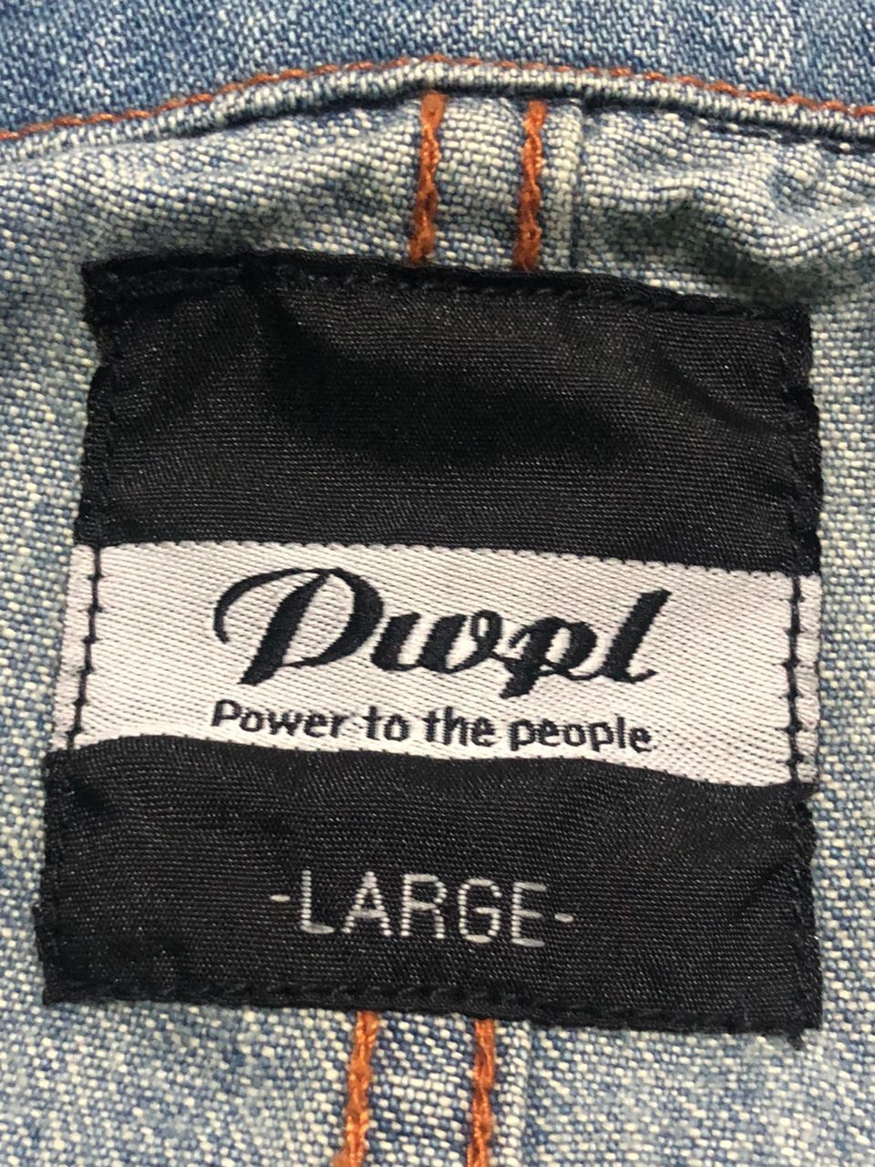 Japanese Brand × Vintage VINTAGE POWER TO THE PEOPLE CHORE JACKET DISTRESSED STYLE Size US M / EU 48-50 / 2 - 18 Thumbnail