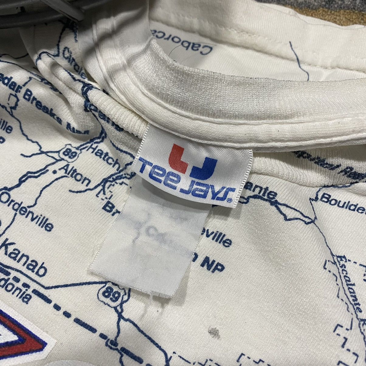 TEE JAYS × Vintage Arizona State Road Map AOP Shirt Size US XL / EU 56 / 4 - 5 Thumbnail
