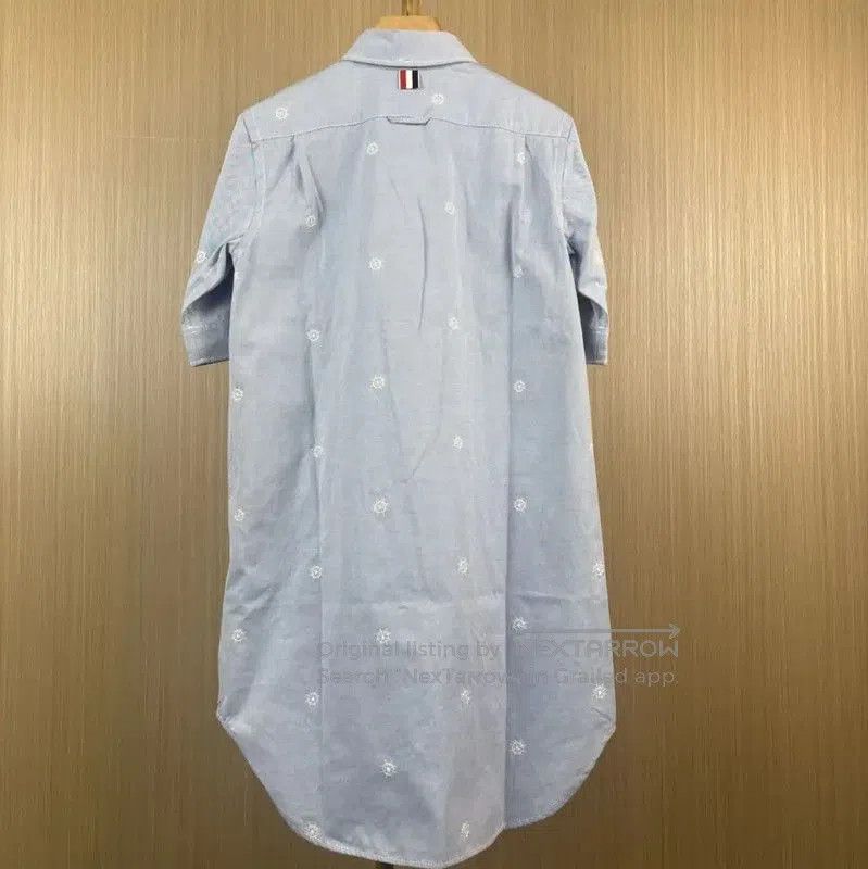 Thom Browne Thom Browne Light Blue Cotton Women's Shirt . Size M / US 6-8 / IT 42-44 - 2 Thumbnail