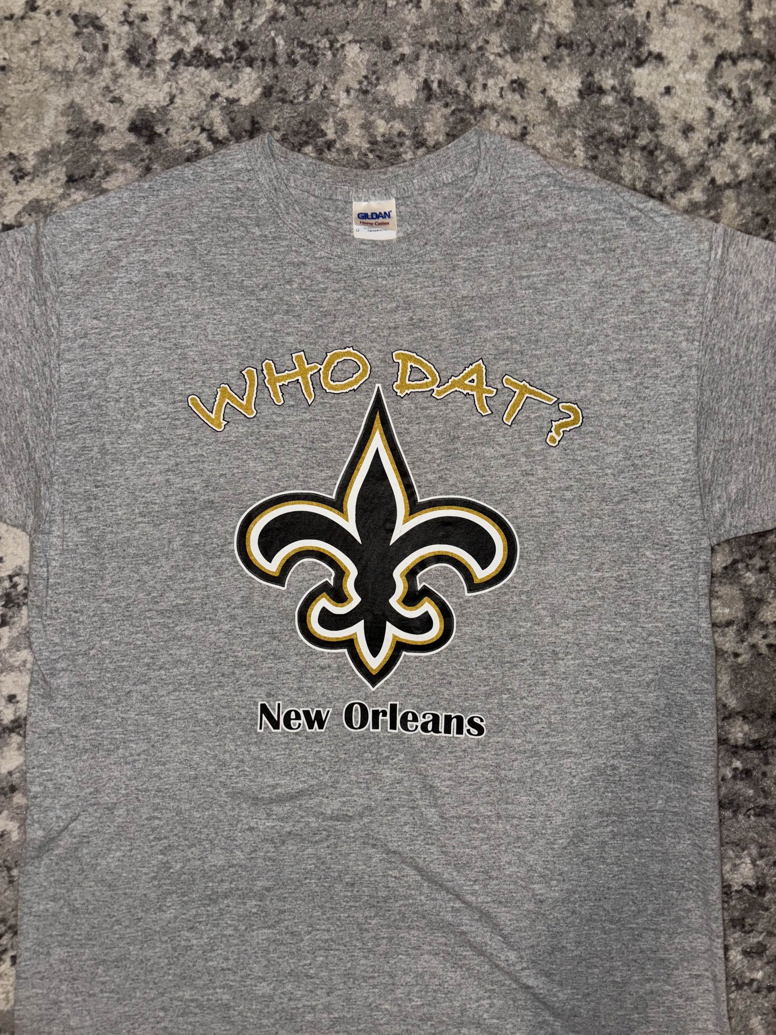 NFL 00s Who Dat Saints Shirt Size US L / EU 52-54 / 3 - 2 Thumbnail