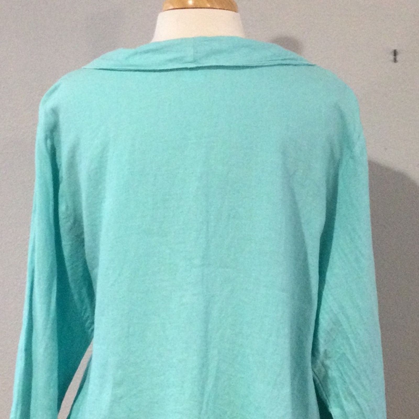Other Match Point Turquoise Button/Tie Closure Blazer Jacket XL Size XL / US 12-14 / IT 48-50 - 11 Thumbnail