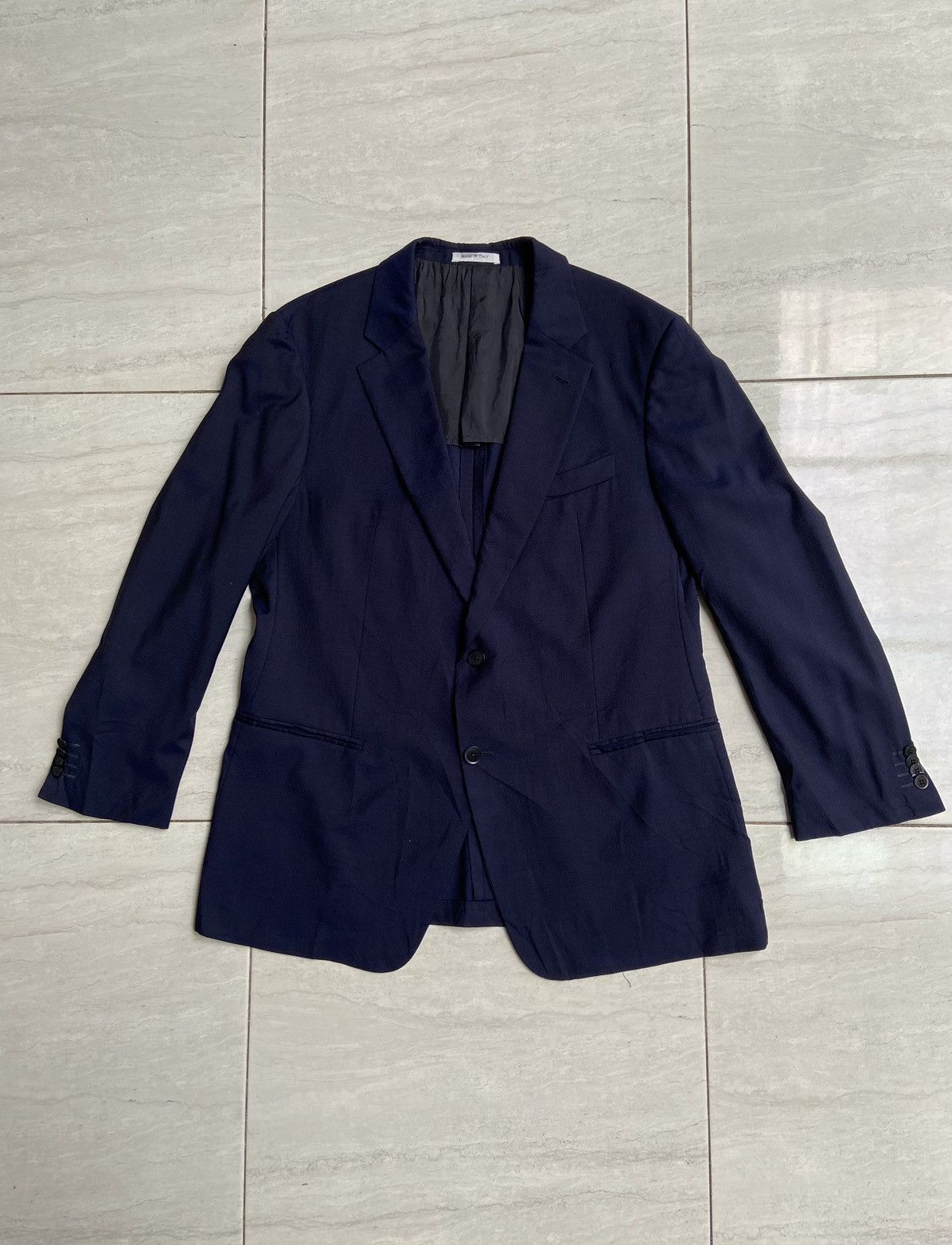 Armani Collezioni ARMANI COLLEZIONI Navy Suit Size 54L - 1 Thumbnail