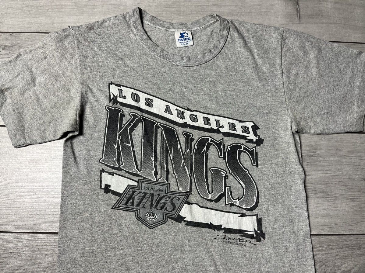 Starter Vintage Starter Los Angeles Kings Tshirt 1990 size Small Size US S / EU 44-46 / 1 - 3 Thumbnail