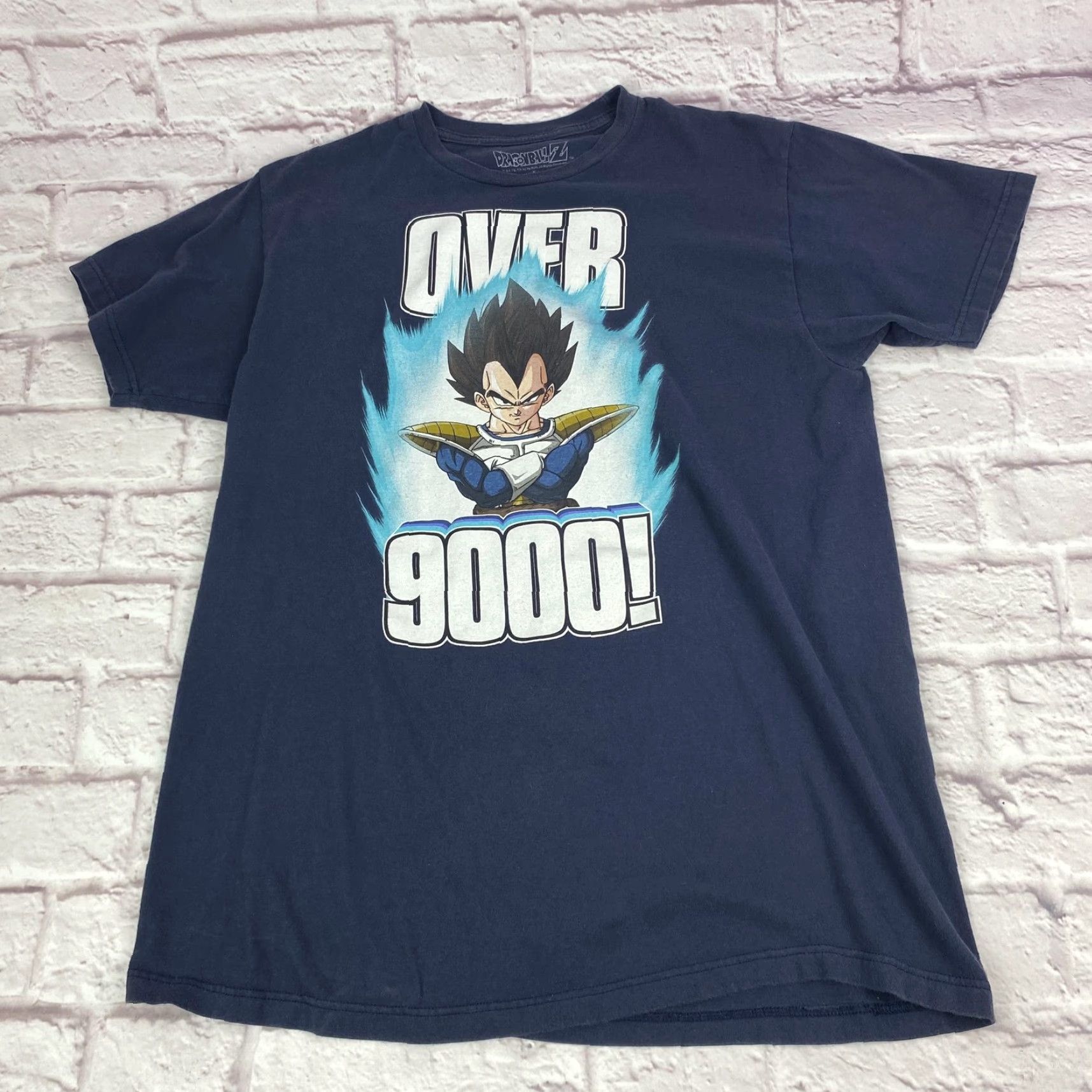 Vintage Dragon Ball Z Shirt Mens Large Blue Vegeta Graphic Anime Tee T-Shirt Size US L / EU 52-54 / 3 - 2 Thumbnail