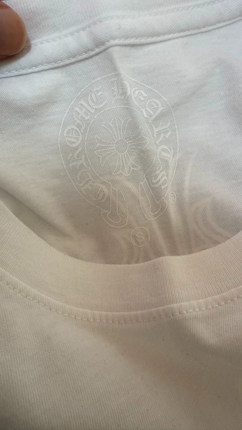 Chrome Hearts Chrome Hearts Chrome Hearts Long Sleeve T-Shirt White-2507 Size US M / EU 48-50 / 2 - 6 Thumbnail