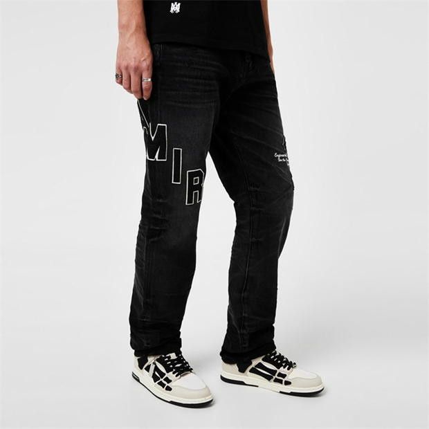 Amiri AMIRI Hockey Straight Jeans - 36W R Size US 36 / EU 52 - 2 Thumbnail