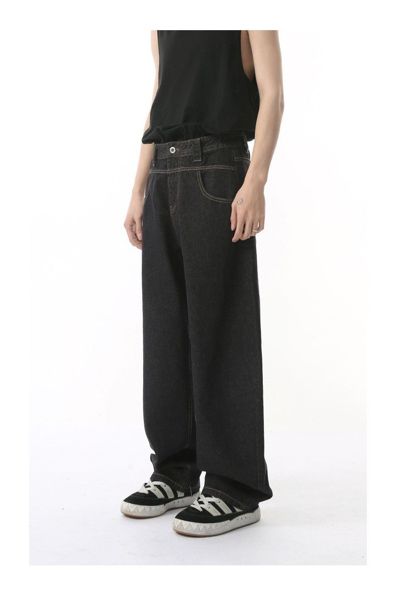 Japanese Brand × Jean American deconstructed casual scimitar vintage washed jeans Size US 32 / EU 48 - 4 Thumbnail