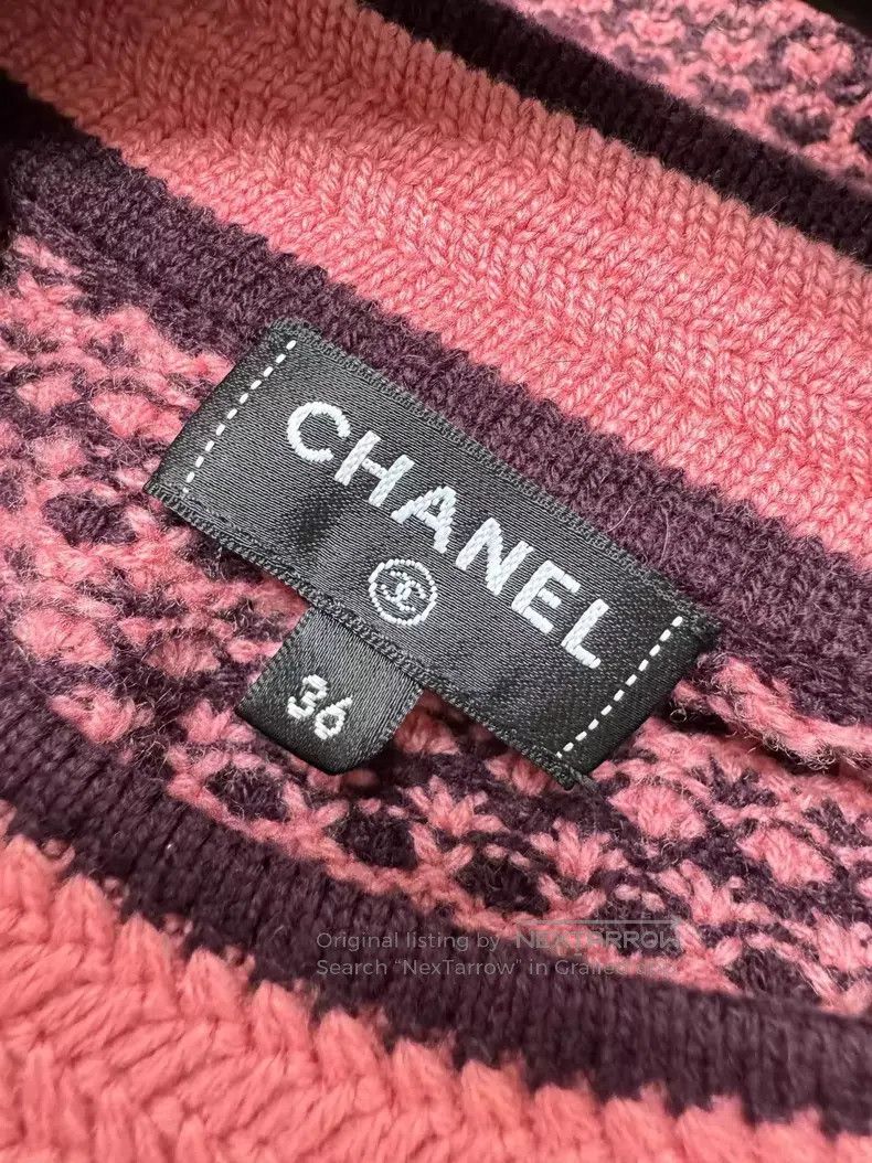 Chanel Chanel Sleeveless vest knitted dress Size XS / US 0-2 / IT 36-38 - 5 Thumbnail