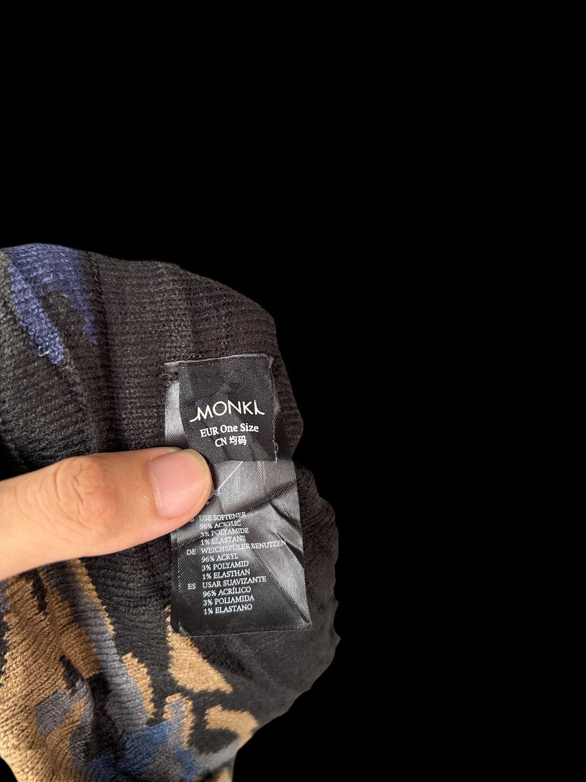 Japanese Brand × Kapital × Vintage Monki Camoo Rare Beanie Hats ☠️☠️ Size ONE SIZE - 4 Thumbnail