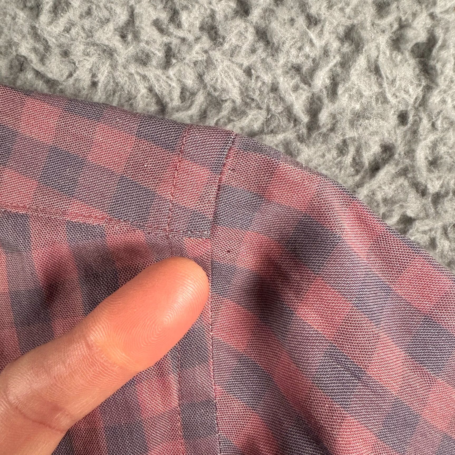 Faherty Faherty Shirt Men’s Medium Blue Pink Check Button Down Long Sleeve Performance Size US M / EU 48-50 / 2 - 4 Thumbnail