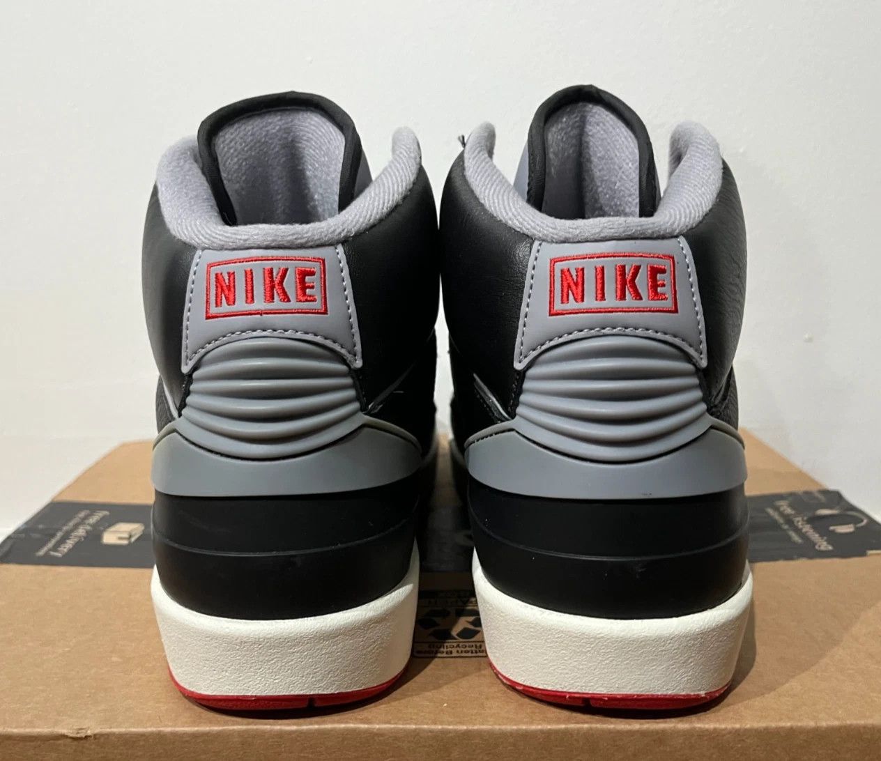 Jordan Brand AIR JORDAN 2 Black Cement Size US 10 / EU 43 - 4 Thumbnail