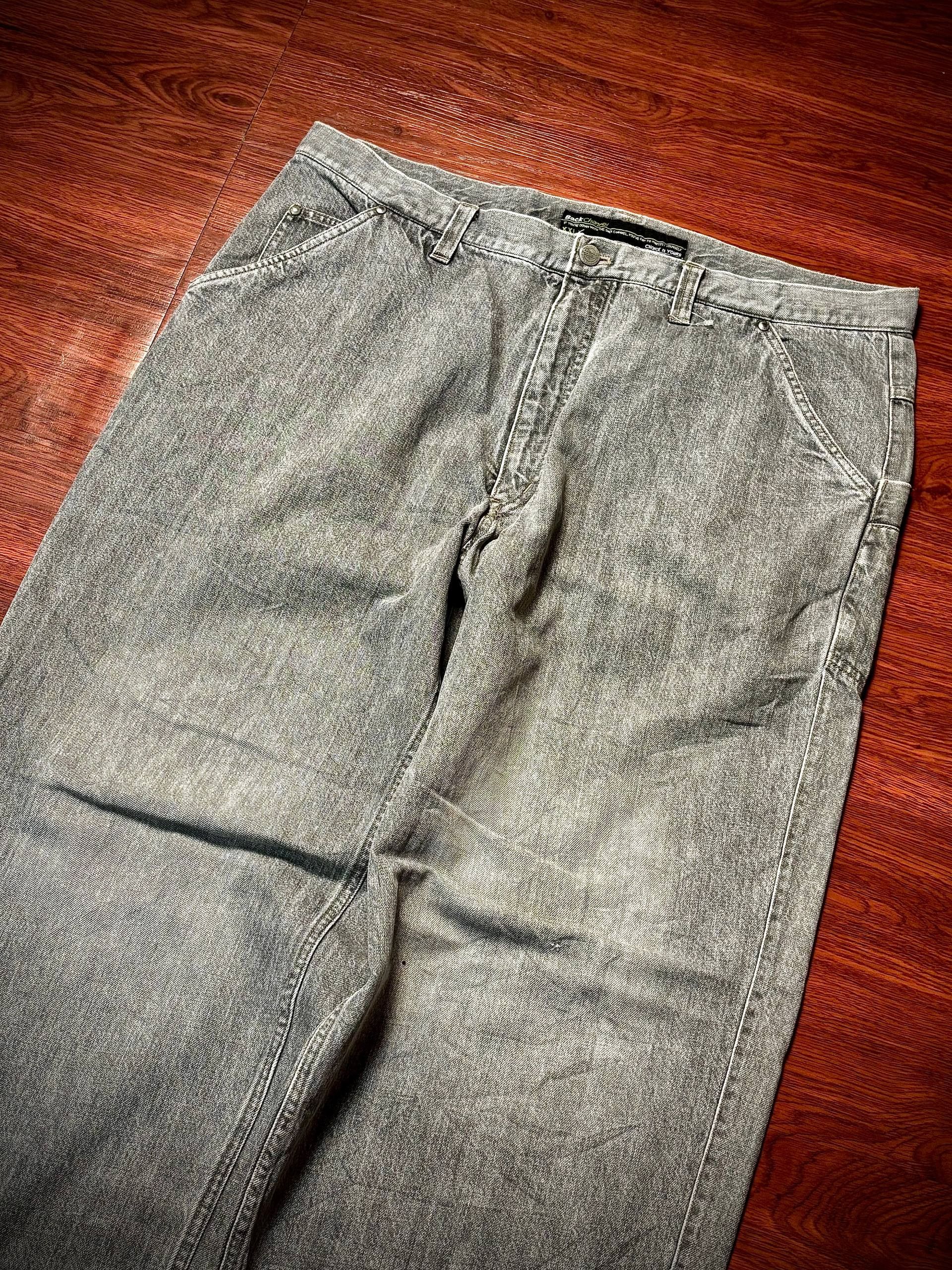 Fubu Vintage Black Channel XXL Jeans Wash Denim Pants Size US 38 / EU 54 - 7 Thumbnail